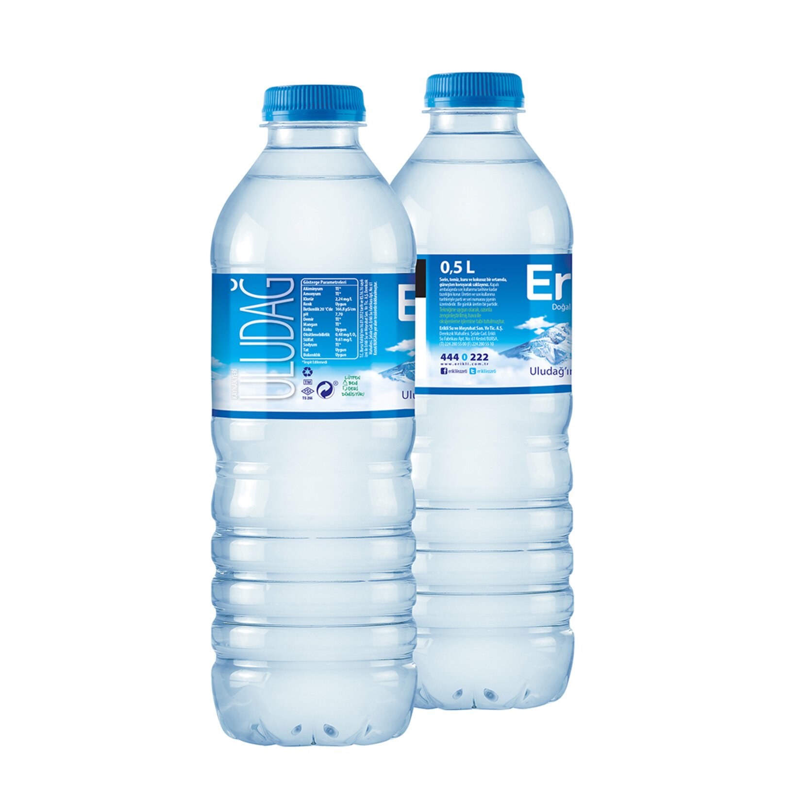 Erikli Doğal Kaynak Suyu 500 Ml